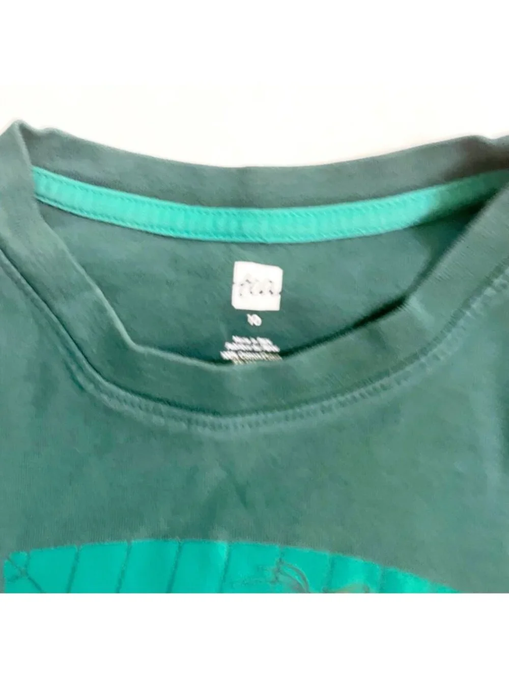 Tea Collection Lizard Tee, Size 10